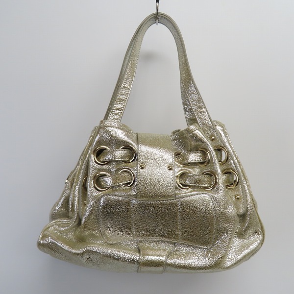 実際に弊社で買取させて頂いたJIMMY CHOO/ジミーチュウ ラモナ ハンドバッグの画像 1枚目