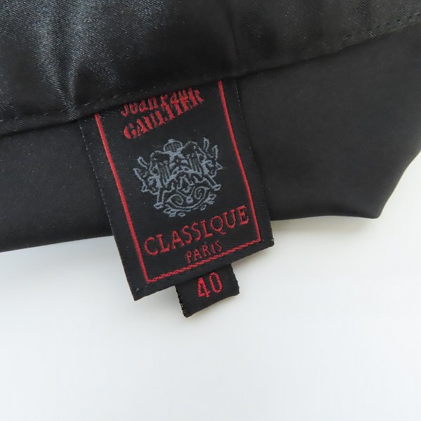 実際に弊社で買取させて頂いたJEAN PAUL GAULTIER CLASSIQUE/ジャンポールゴルチェクラシック ロングスカート 40の画像 2枚目