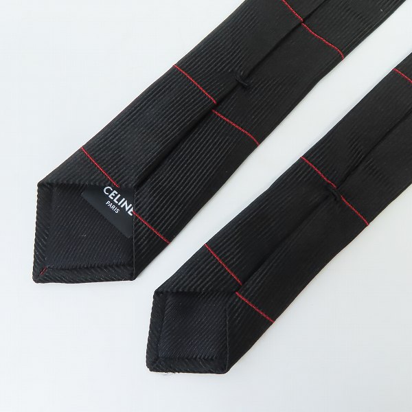 実際に弊社で買取させて頂いたCELINE/セリーヌ ネクタイ ストライプの画像 2枚目