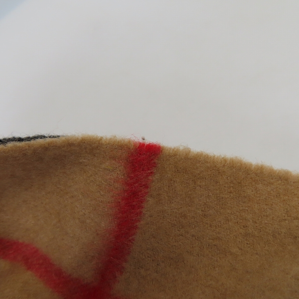 実際に弊社で買取させて頂いたBURBERRY/バーバリー カシミア スヌードの画像 6枚目