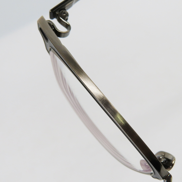 実際に弊社で買取させて頂いた999.9/フォーナインズ TITANIUM 眼鏡/メガネ フレーム アイウェア S-915Tの画像 8枚目