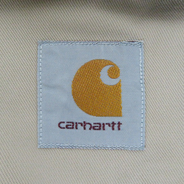 実際に弊社で買取させて頂いたCarhartt/カーハート 半袖 ワークシャツ ベージュ/XLの画像 5枚目