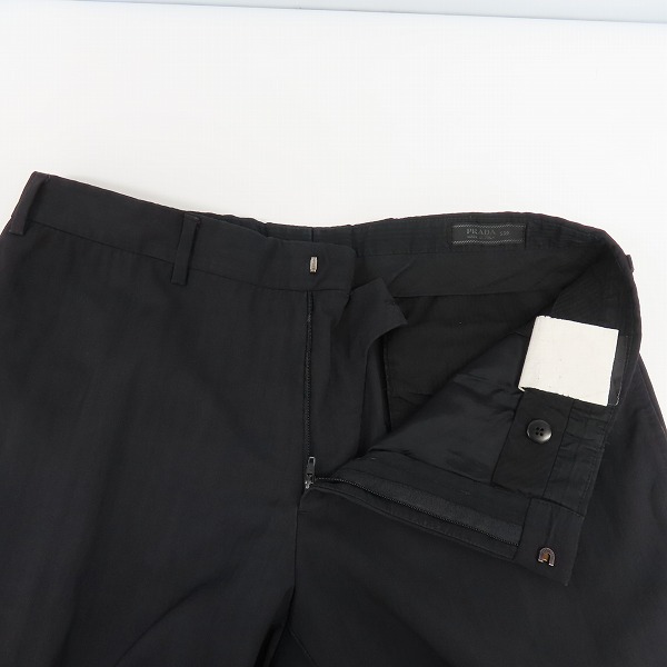 実際に弊社で買取させて頂いたPRADA/プラダ テーラードジャケット/パンツ セットアップ/50Rの画像 5枚目