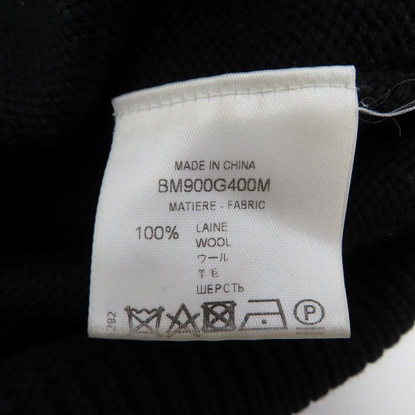 実際に弊社で買取させて頂いた【JPタグ】GIVENCHY/ジバンシィ バンドヘビーセーターフロントロゴニット BM900G400M/XLの画像 4枚目