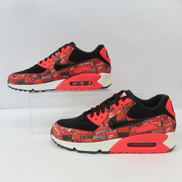 実際に弊社で買取させて頂いたNIKE×atmos/ナイキ×アトモス AIR MAX 90 PRNT "WE LOVE NIKE"/エアマックス90 プリント AQ0926-001/27.5の画像 3枚目