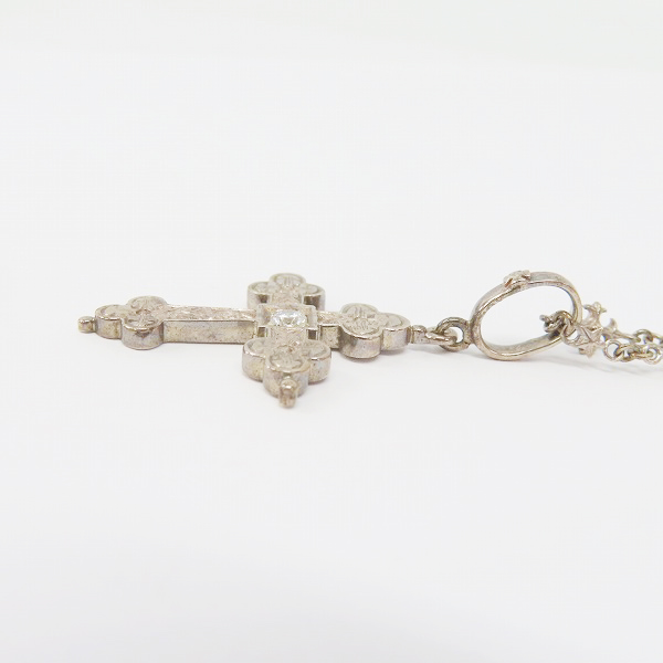 実際に弊社で買取させて頂いたLoree Rodkin/ローリーロドキン ゴシッククロスペンダント クロス＆スターリンクチェーン付の画像 3枚目