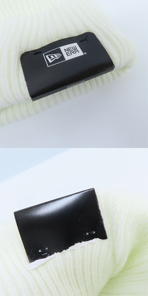 実際に弊社で買取させて頂いた（2）【未使用】NEW ERA×FRAGMENT DESIGN/ニューエラ×フラグメント デザイン ポンポンニット リブ ホワイトの画像 8枚目