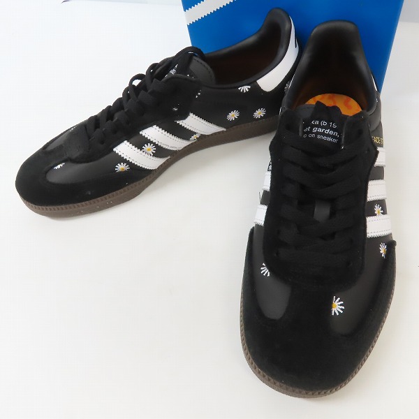 実際に弊社で買取させて頂いた ADIDAS× ATMOS×FACE /アディダス×アトモス×フェイス 22AW SAMBA/サンバ ローカット スニーカー H03848/27