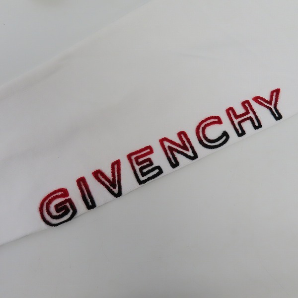 実際に弊社で買取させて頂いた【JPタグ】GIVENCHY/ジバンシイ ロゴスリーブ スウェットトレーナー BMJ05W30AF/XLの画像 6枚目