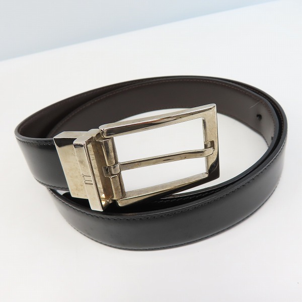 実際に弊社で買取させて頂いたdunhill/ダンヒル ピンバックル レザーベルト