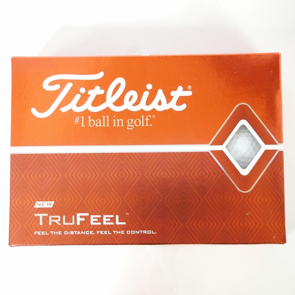 実際に弊社で買取させて頂いた【未使用】Titleist/タイトリスト TRUFEEL ホワイト ゴルフボール 1ダース の画像 2枚目