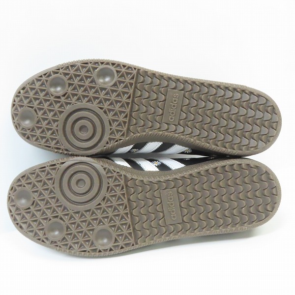 実際に弊社で買取させて頂いた ADIDAS× ATMOS×FACE /アディダス×アトモス×フェイス 22AW SAMBA/サンバ ローカット スニーカー H03848/27の画像 2枚目