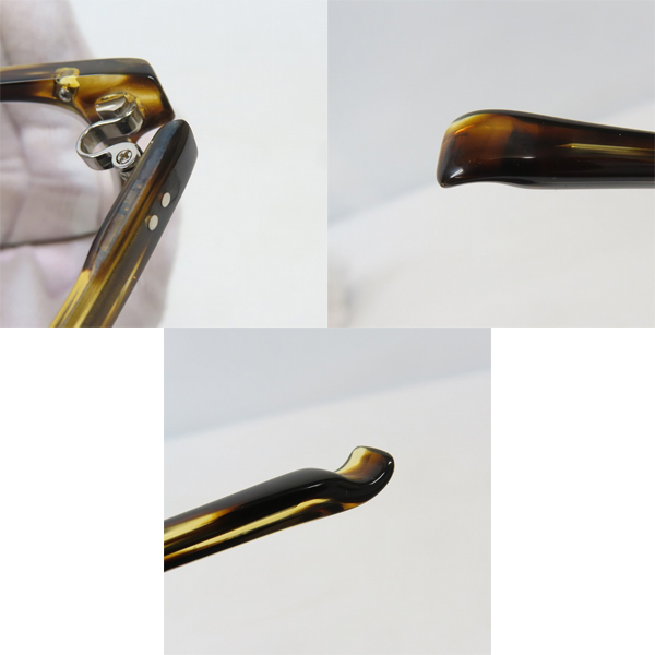 実際に弊社で買取させて頂いた999.9/フォーナインズ サーモント メガネフレーム/アイウェア M-15の画像 8枚目