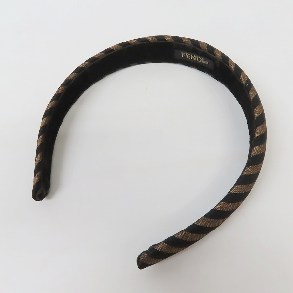 実際に弊社で買取させて頂いたBURBERRY GOLF/バーバリーゴルフ Ferragamo/フェラガモ Fendi/フェンディ サンバイザー/カチューシャ 3点セットの画像 2枚目