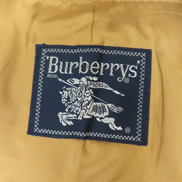実際に弊社で買取させて頂いたBurberry's/バーバリーズ ノバチェック ライナー付き ステンカラーコートの画像 2枚目