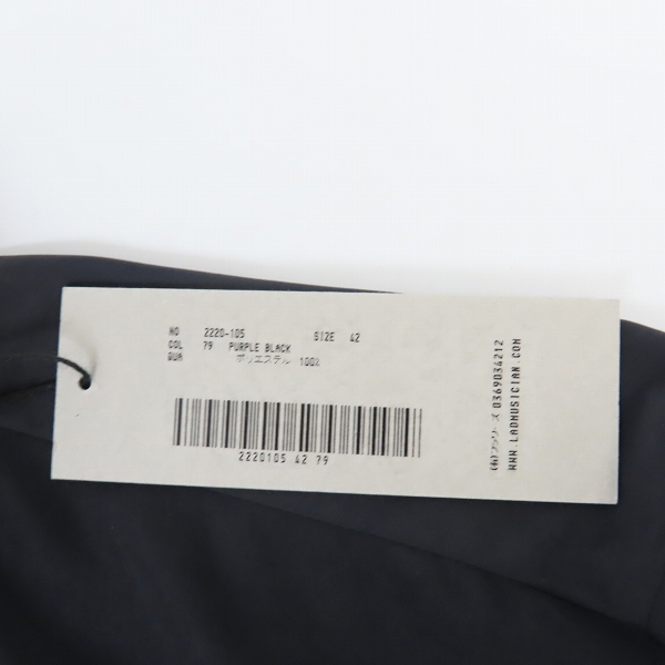 実際に弊社で買取させて頂いたLAD MUSICIAN/ラッドミュージシャン 20AW DECHINE STANDARD SHIRT 長袖 シャツ 2220-105/42の画像 7枚目