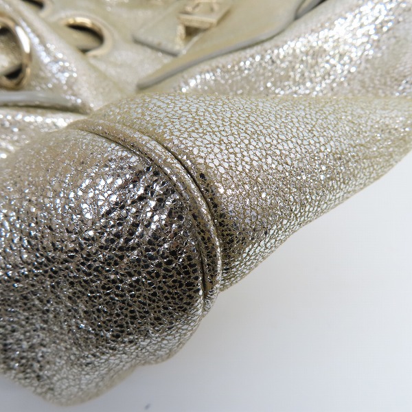 実際に弊社で買取させて頂いたJIMMY CHOO/ジミーチュウ ラモナ ハンドバッグの画像 6枚目