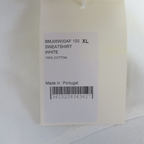 実際に弊社で買取させて頂いた【JPタグ】GIVENCHY/ジバンシイ ロゴスリーブ スウェットトレーナー BMJ05W30AF/XLの画像 7枚目