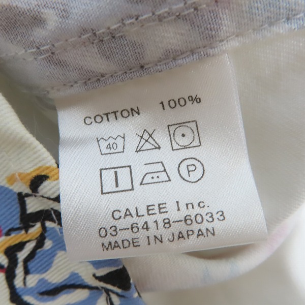 実際に弊社で買取させて頂いたCALEE/キャリー 17SS Allover western patten print shirt/ウエスタン プリントシャツ/総柄/長袖/Mの画像 3枚目