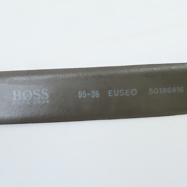 実際に弊社で買取させて頂いたHUGO BOSS/ヒューゴボス　ナローベルト/95-36の画像 3枚目