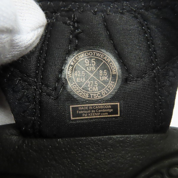実際に弊社で買取させて頂いたKEEN/キーン NEW PORT H2/ニューポートエイチツー サンダル 1022258/27.5の画像 5枚目