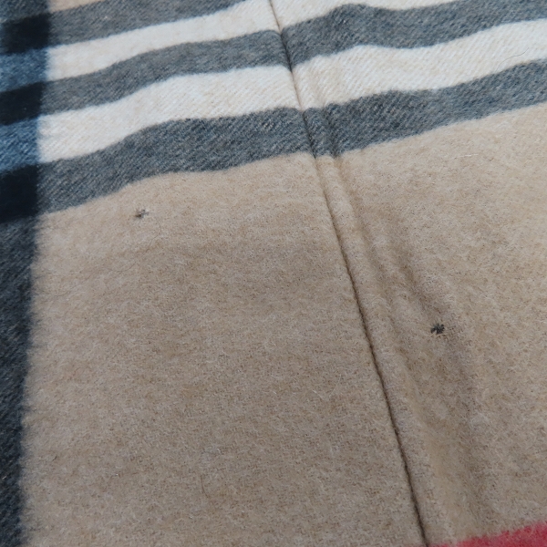 実際に弊社で買取させて頂いたBURBERRY/バーバリー カシミア スヌードの画像 5枚目