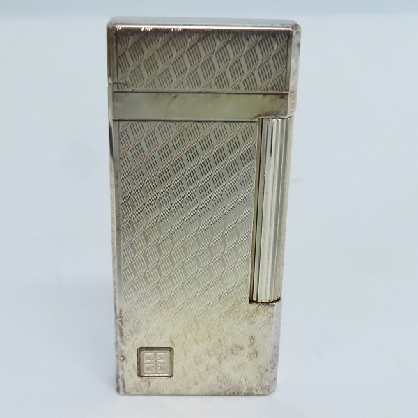 実際に弊社で買取させて頂いたGIVENCHY/ジバンシィ 2000 シルバー ローラー ガスライターの画像 1枚目