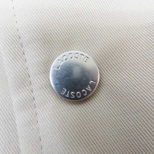 実際に弊社で買取させて頂いたLACOSTE/ラコステ 中綿フードコーチジャケット BH064EL/Lの画像 5枚目