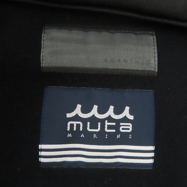 実際に弊社で買取させて頂いた【未使用】ACANTHUS×muta/アカンサス×ムータ Stretch Jersey Brushed Track Jacket/トラックジャケット MA2117/Lの画像 2枚目