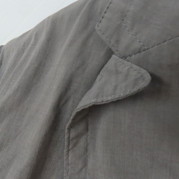 実際に弊社で買取させて頂いたDries Van Noten/ドリス・ヴァン・ノッテン 薄手テーラード ジャケット/44の画像 6枚目