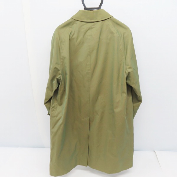 実際に弊社で買取させて頂いたBURBERRYS PRORSUM/バーバリーズプローサム チェック柄トレンチコート/50の画像 1枚目