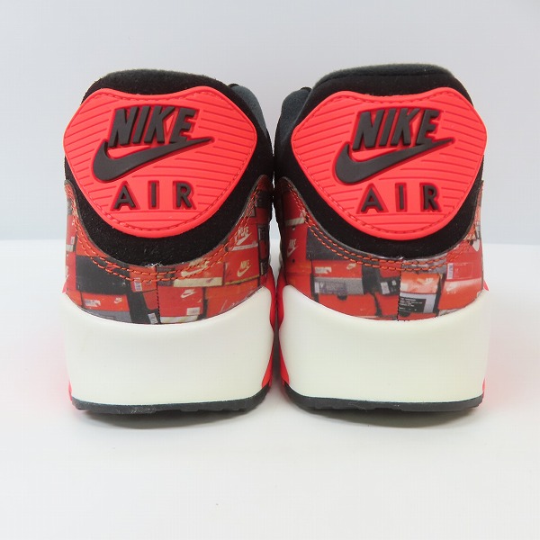 実際に弊社で買取させて頂いたNIKE×atmos/ナイキ×アトモス AIR MAX 90 PRNT "WE LOVE NIKE"/エアマックス90 プリント AQ0926-001/27.5の画像 1枚目