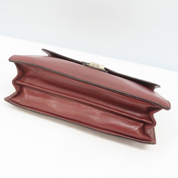 実際に弊社で買取させて頂いたBURBERRYS/バーバリーズ レザー クラッチバッグの画像 2枚目