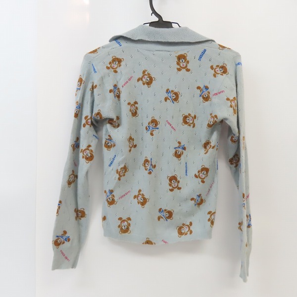 実際に弊社で買取させて頂いた（3）GRUNGE POPS HYSTERICS/ヒステリックグラマー ウール アンゴラ ニットポロ 2NH-0420-86C /Fの画像 1枚目