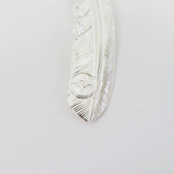 実際に弊社で買取させて頂いた【ギャラ付】FIRST ARROW'S/ファーストアローズ フェザーペンダント 左向き L の画像 5枚目