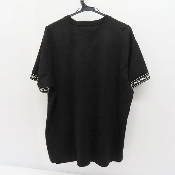 実際に弊社で買取させて頂いた【JPタグ】BURBERRY/バーバリー TESLOW クルーネック 袖ロゴテープTシャツ 8026224/Mの画像 1枚目