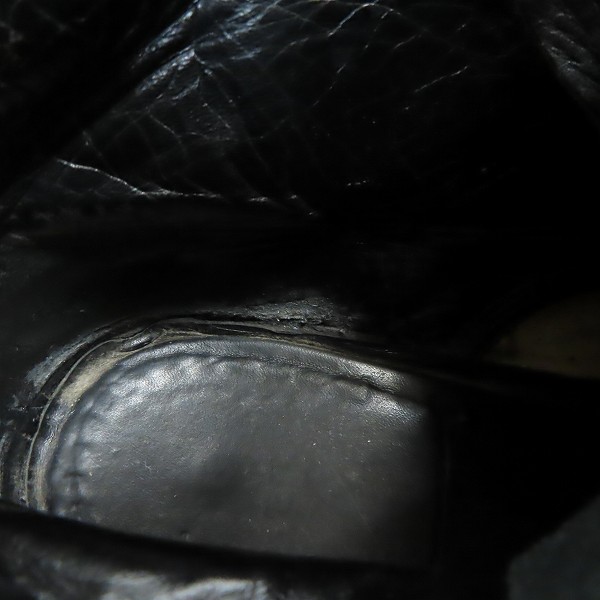 実際に弊社で買取させて頂いたCALEE/キャリー レースアップ レザー ブーツの画像 7枚目