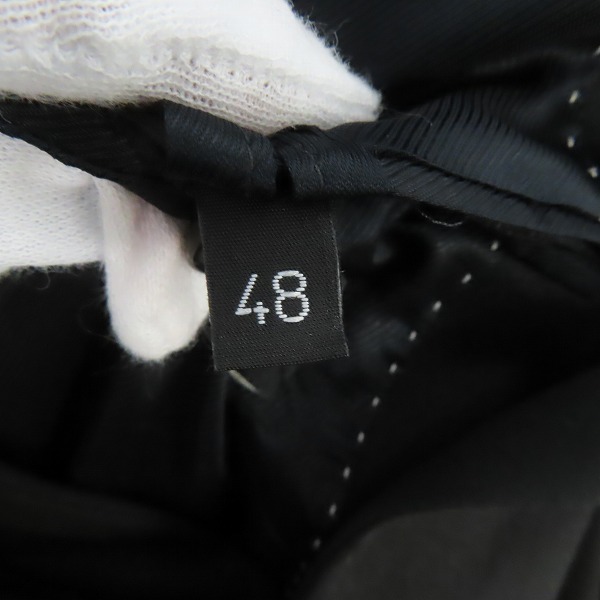 実際に弊社で買取させて頂いたNEIL BARRETT/ニールバレット 2B ダブルポケット テーラードジャケット/48の画像 3枚目