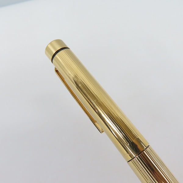 実際に弊社で買取させて頂いたSHEAFFER/シェーファー 万年筆/筆記具 ゴールド ペン先 14K/585 Fの画像 4枚目
