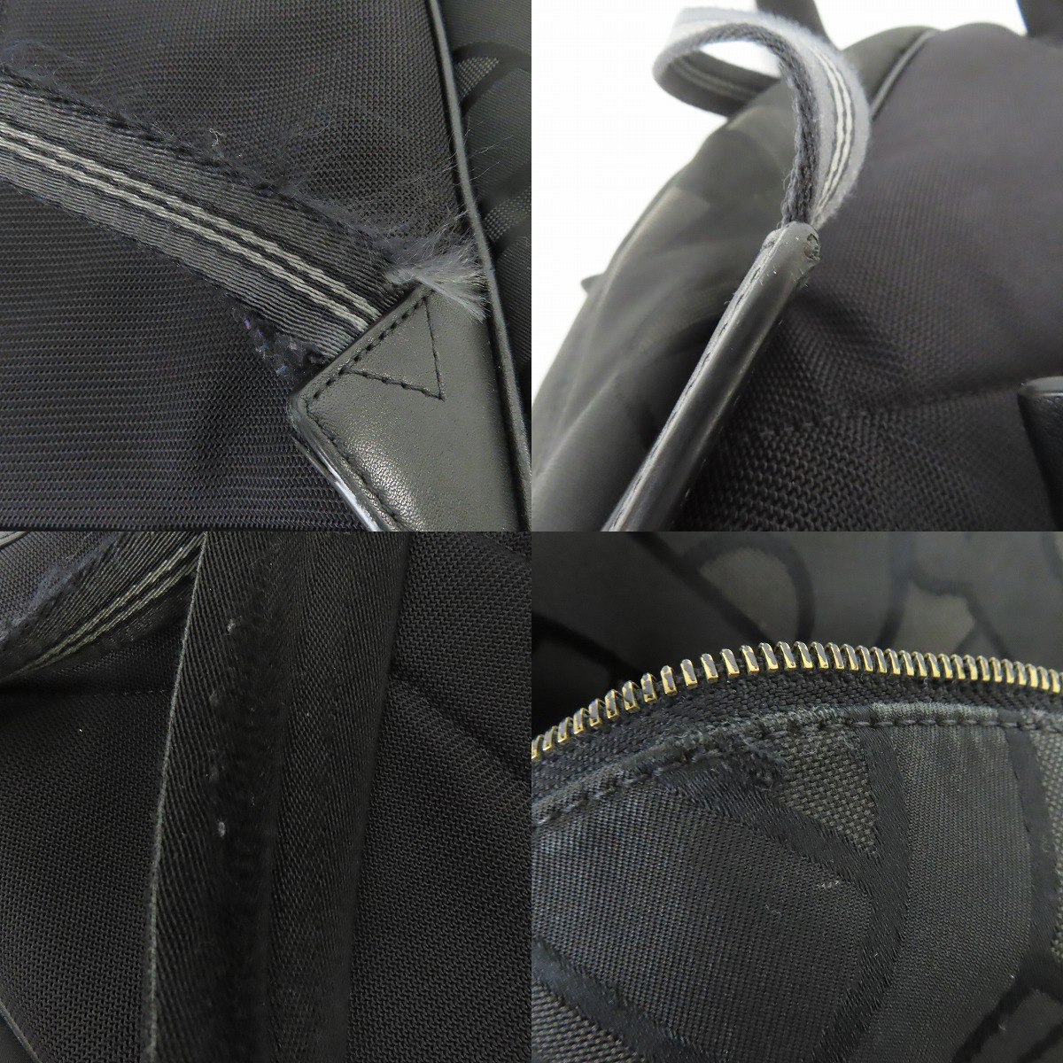 実際に弊社で買取させて頂いたBURBERRY/バーバリー JETT TBモノグラム バックパック/リュックの画像 6枚目