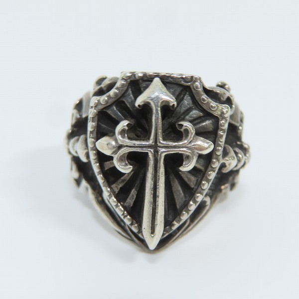 実際に弊社で買取させて頂いた【ギャラ付き】Leathers＆Treasures/レザーズ＆トレジャーズ クレストリング w/ポリチーノクロスの画像 1枚目