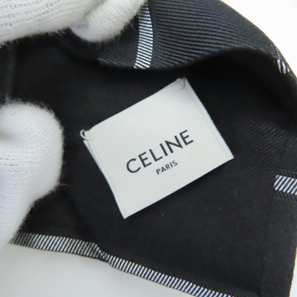 実際に弊社で買取させて頂いたCELINE/セリーヌ ネクタイ 斜めストライプの画像 3枚目