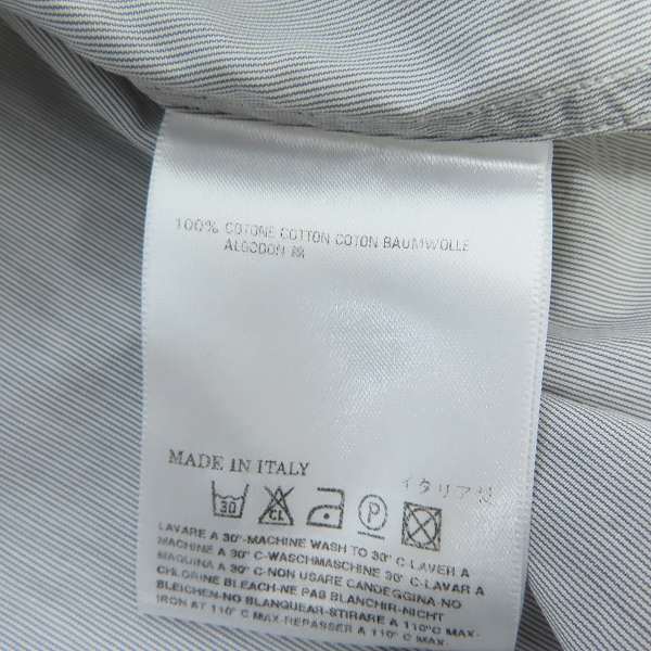 実際に弊社で買取させて頂いたMartin Margiela/マルタンマルジェラ ボタンシャツ/44　の画像 4枚目