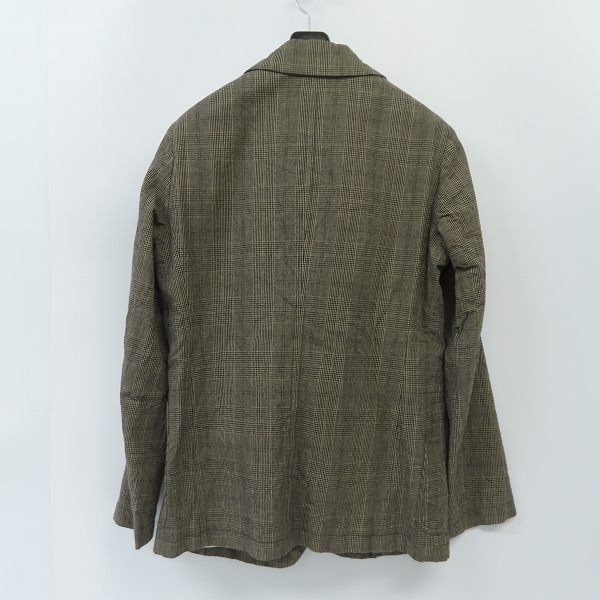 実際に弊社で買取させて頂いたC.P. COMPANY/シーピーカンパニー チェック柄 テーラードジャケット/44の画像 1枚目