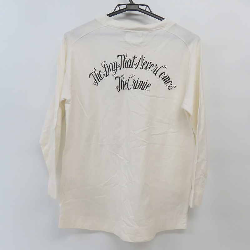 実際に弊社で買取させて頂いたTHE CRIME/クライミー 七分袖 ボタン カットソー Mの画像 1枚目