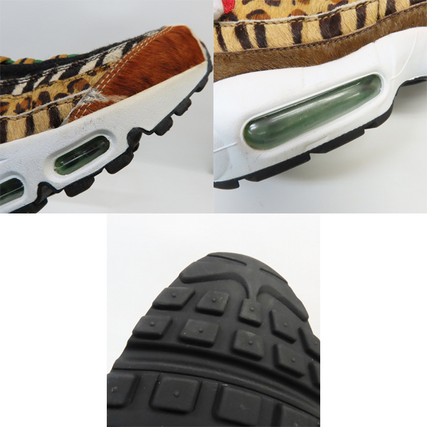 実際に弊社で買取させて頂いた【未使用】NIKE×ATMOS/ナイキ×アトモス AIR MAX 95 OG DLX ANIMAL PACK AQ0929-200 26.0の画像 6枚目