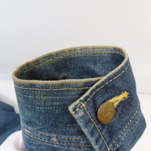 実際に弊社で買取させて頂いた東洋エンタープライズ INFERNO BASICS Cane’s 旧シュガーケーン ラグマット トラックジャケット/Gジャン M11327/38の画像 5枚目