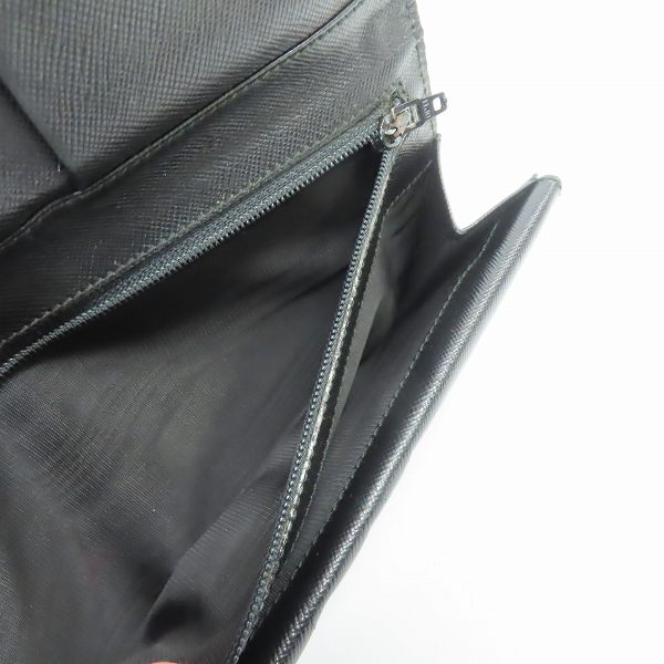 実際に弊社で買取させて頂いたPRADA/プラダ TESSUTO/テスート ナイロン 二つ折り長財布 の画像 6枚目