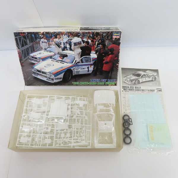 実際に弊社で買取させて頂いた【未組立】タミヤ/ハセガワ 1/24 プジョー 206 ERC 2001/スバル インプレッサ WRC 2002/ランチア 037 ラリー 3点セットの画像 3枚目