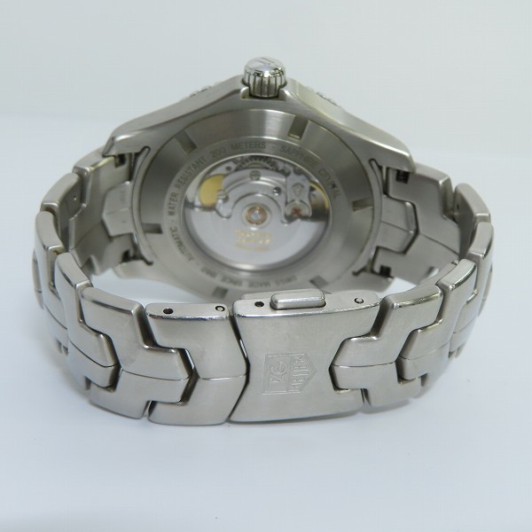 実際に弊社で買取させて頂いたTAG Heuer/タグ・ホイヤー LINK CALIBRE 5 AUTOMATIC/リンク キャリバー5 自動巻き WJ201Cの画像 3枚目